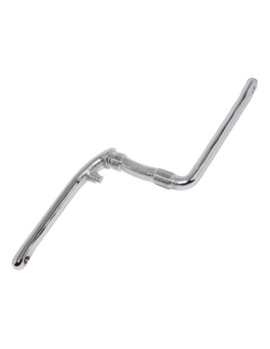 One/Piece Crank 6 3/4" (170mm) Chrome.